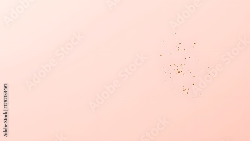 Whispers of Elegance Feminine Abstract Art on Soft Pink and Peach Gradient