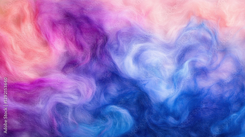 Abstract colorful fluid art with blue and pink tones blending together, creating a soft and ethereal effect Abstract colorful fluid art with blue and pink tones blending together, creating a soft and ethereal effect