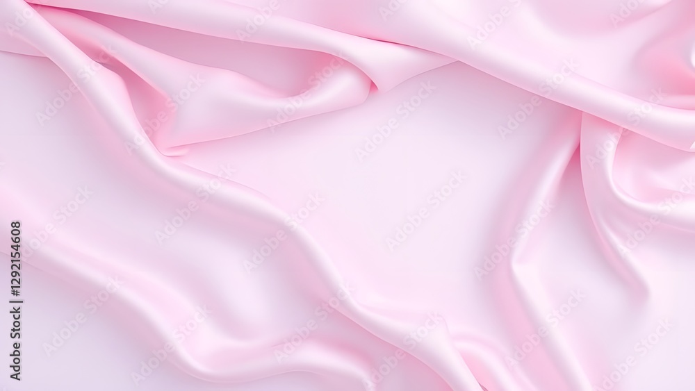 Obraz premium Whimsical Feminine Abstract Art on Light Lavender Background