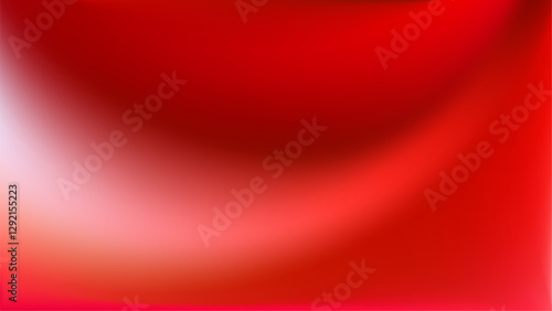 Elegant red gradient. Light and shadow blurred, flowing effect.