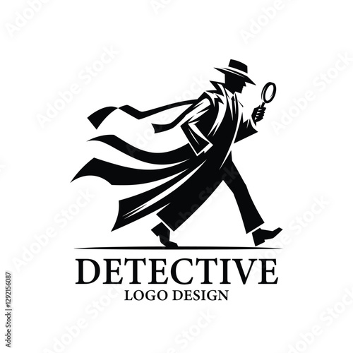 Detective Vector Logo Design