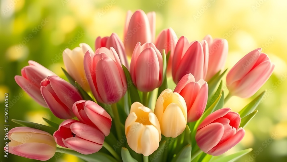 Tranquil Tulips Studio-Lit Beauty in Soft Sunlight Tranquil Tulips Studio-Lit Beauty in Soft Sunlight