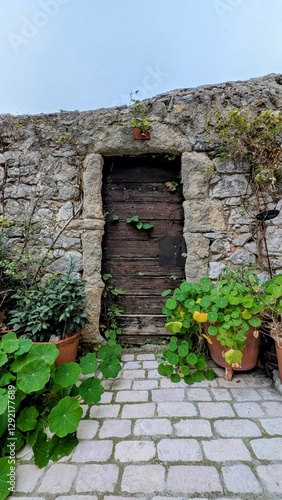 Obraz na płótnie TOURRETTES-SUR-LOUP (Alpes-Maritimes) w salonie