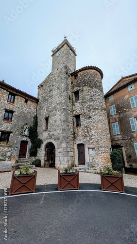 Obraz na płótnie TOURRETTES-SUR-LOUP (Alpes-Maritimes) w salonie