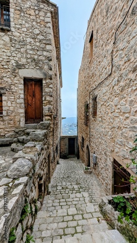 Obraz na płótnie TOURRETTES-SUR-LOUP (Alpes-Maritimes) w salonie