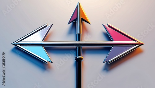 Multidirectional Arrows: A Symbolic Representation of Choice and Direction photo