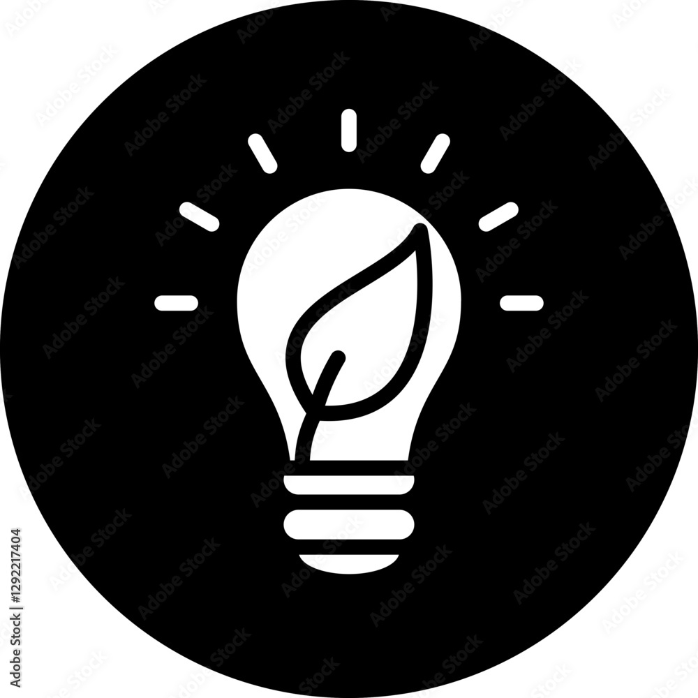 Energy vector icon style Energy vector icon style