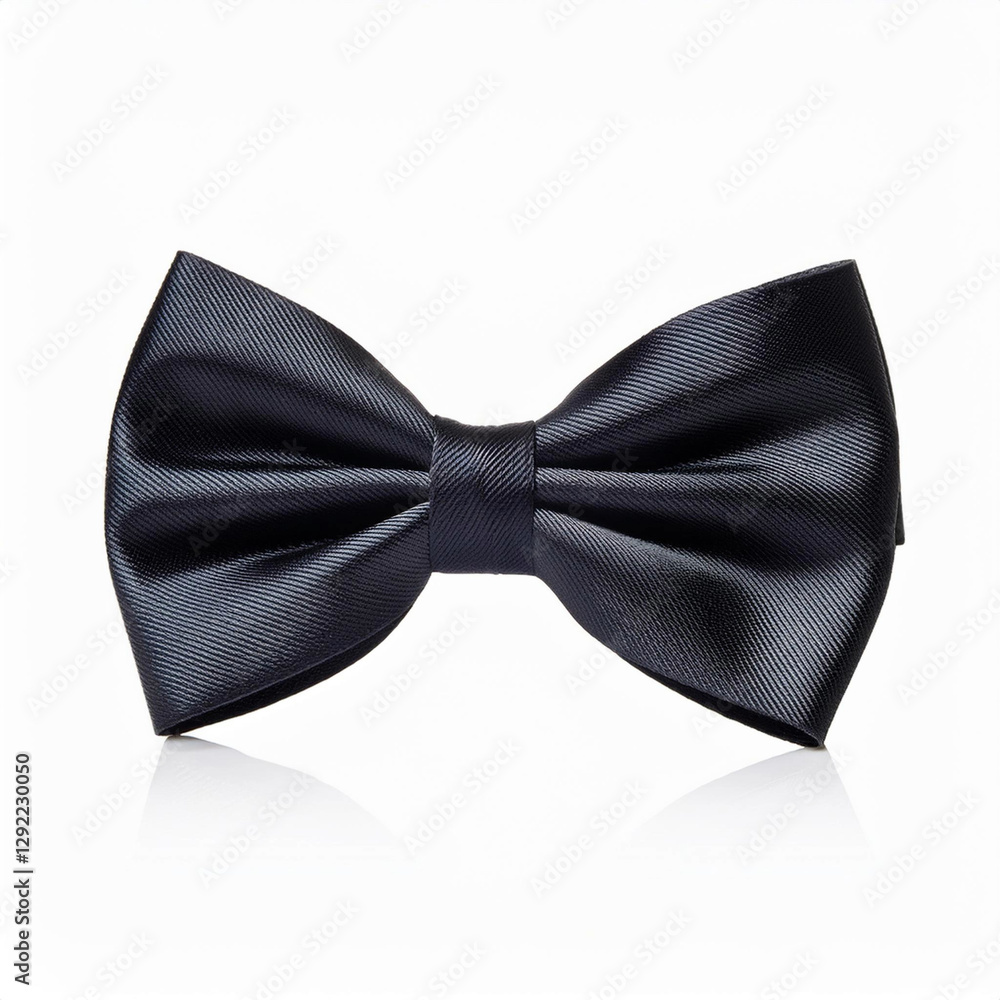 Black Pre-Tied Bow Tie Black Pre-Tied Bow Tie