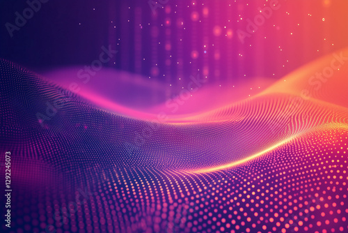 Abstract binary background for hackathon and other digital events