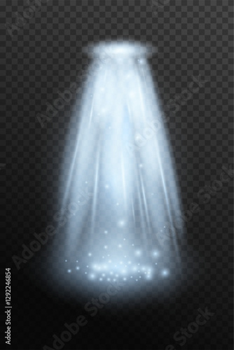 Glow, UFO, abduction, mysticism, mystery, luminous element, blue glow. Pillar of light