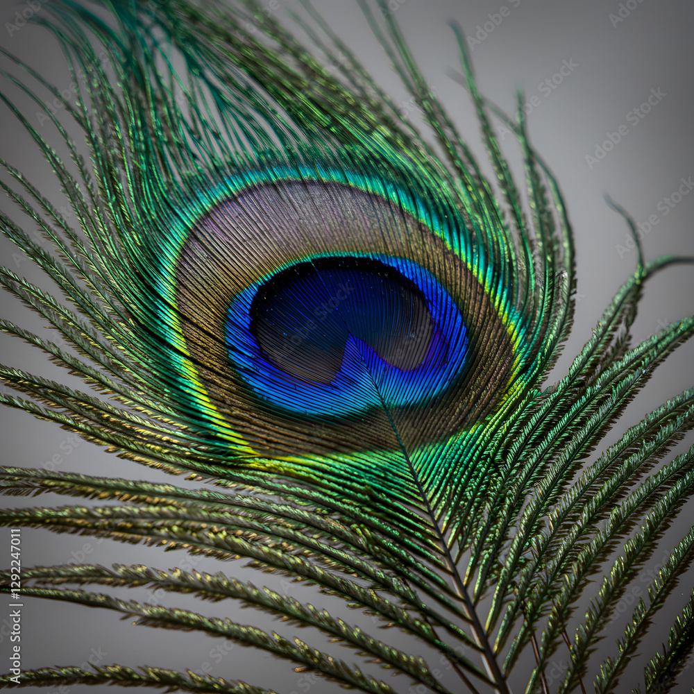 Obraz premium Peacock feather 