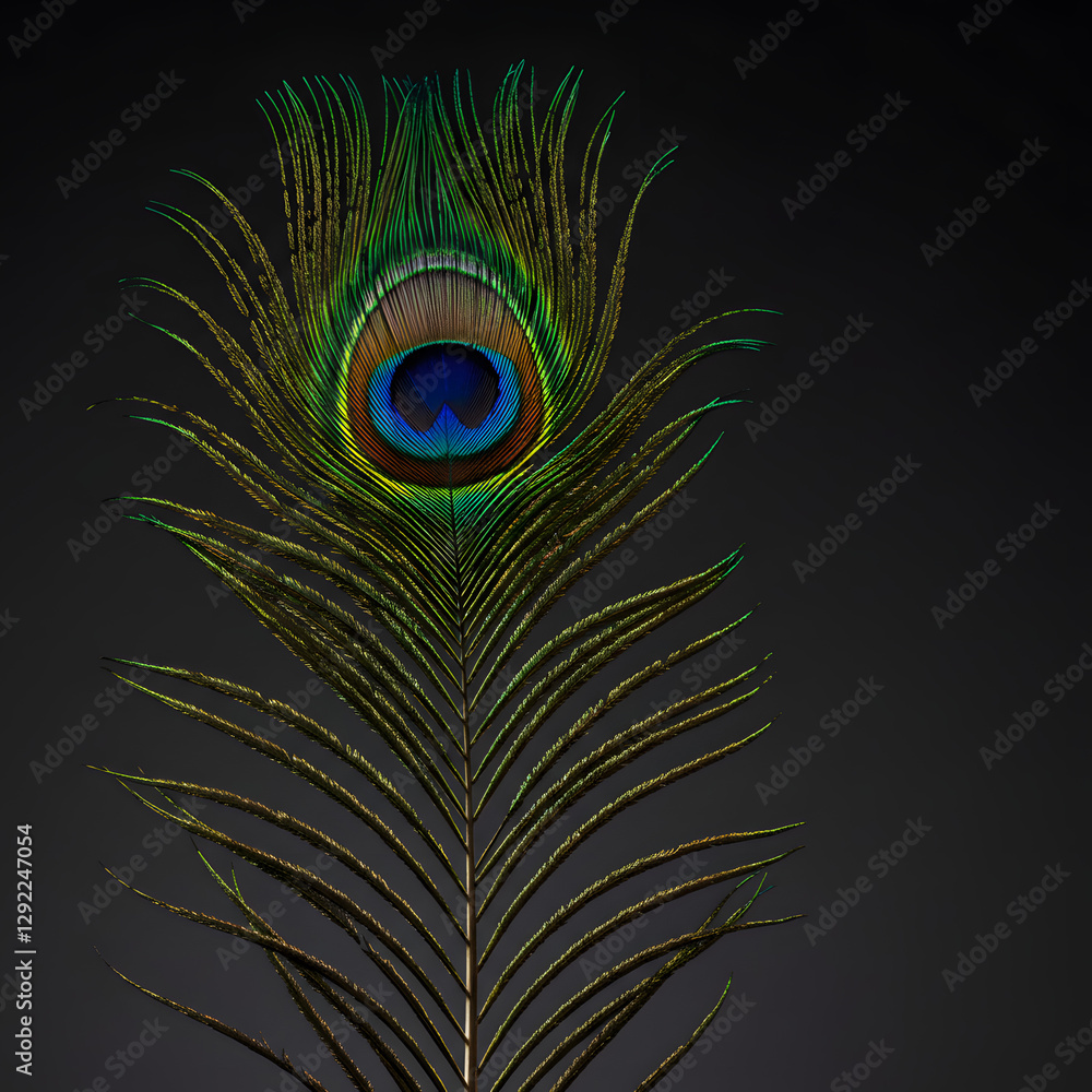 Obraz premium Peacock feather 