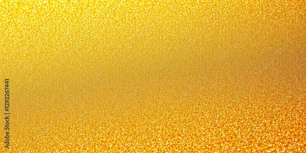 High-angle view of an abstract gold glitter background High-angle view of an abstract gold glitter background