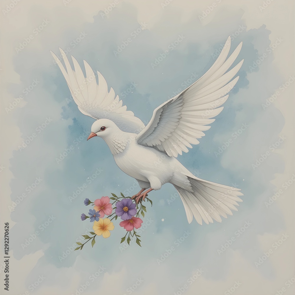 Obraz premium dove of peace