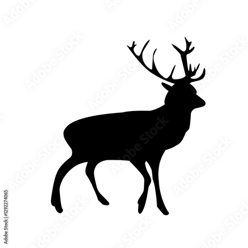 Deer Vector Illustration Set