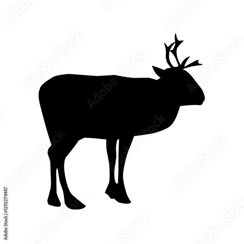 Deer Vector Illustration Set