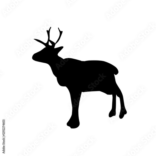 Deer Vector Illustration Set