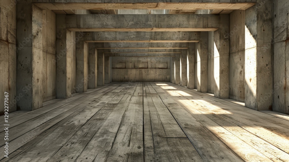 Explore the elegance of a brown and beige concrete interior, featuring a stunning 3D design thats both modern and inviting. Explore the elegance of a brown and beige concrete interior, featuring a stunning 3D design thats both modern and inviting.