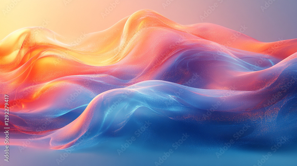 Obraz premium A captivating design highlighting the beauty and depth of liquid forms, symbolizing fluidity, modern elegance, and dynamic motion through sleek, abstract shapes and textures