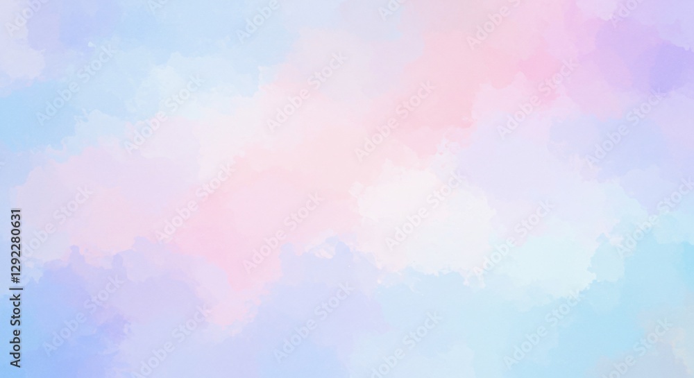 Soft pastel watercolor background with gentle brush strokes and organic textures Soft pastel watercolor background with gentle brush strokes and organic textures