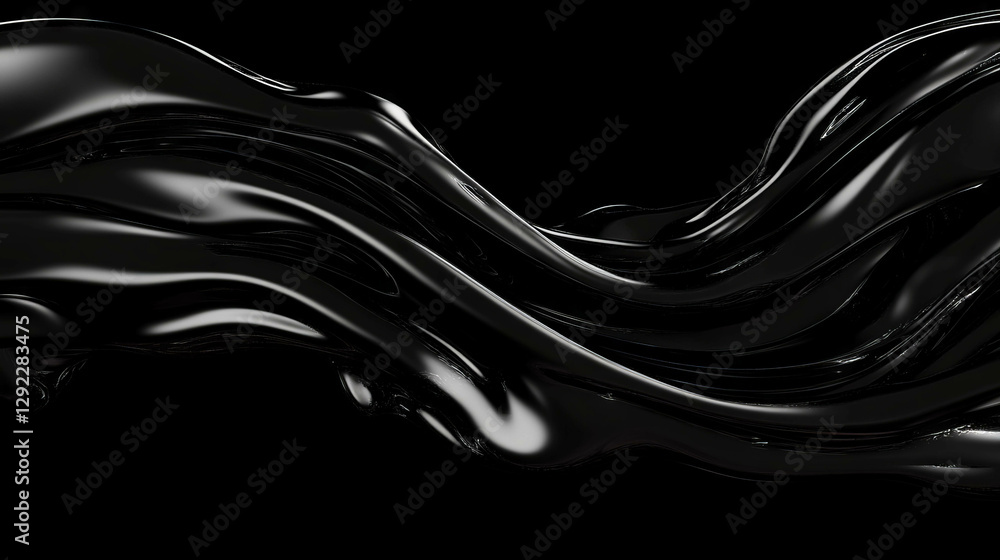 Obraz premium Abstract liquid texture design background with fluid motion