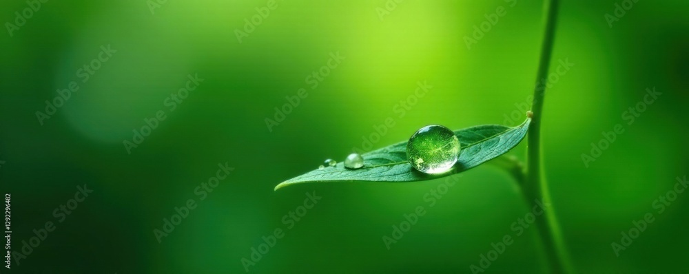 Leaf with a single droplet suspended in air stillness, serenity, simplicity, inner peace Leaf with a single droplet suspended in air stillness, serenity, simplicity, inner peace