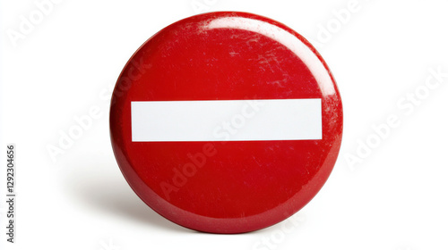 No entry road sign with bold red circle and white horizontal bar, symbolizing restriction and prohibition Free Download No entry road sign with bold red circle and white horizontal bar, symbolizing restriction and prohibition - GFXLoad