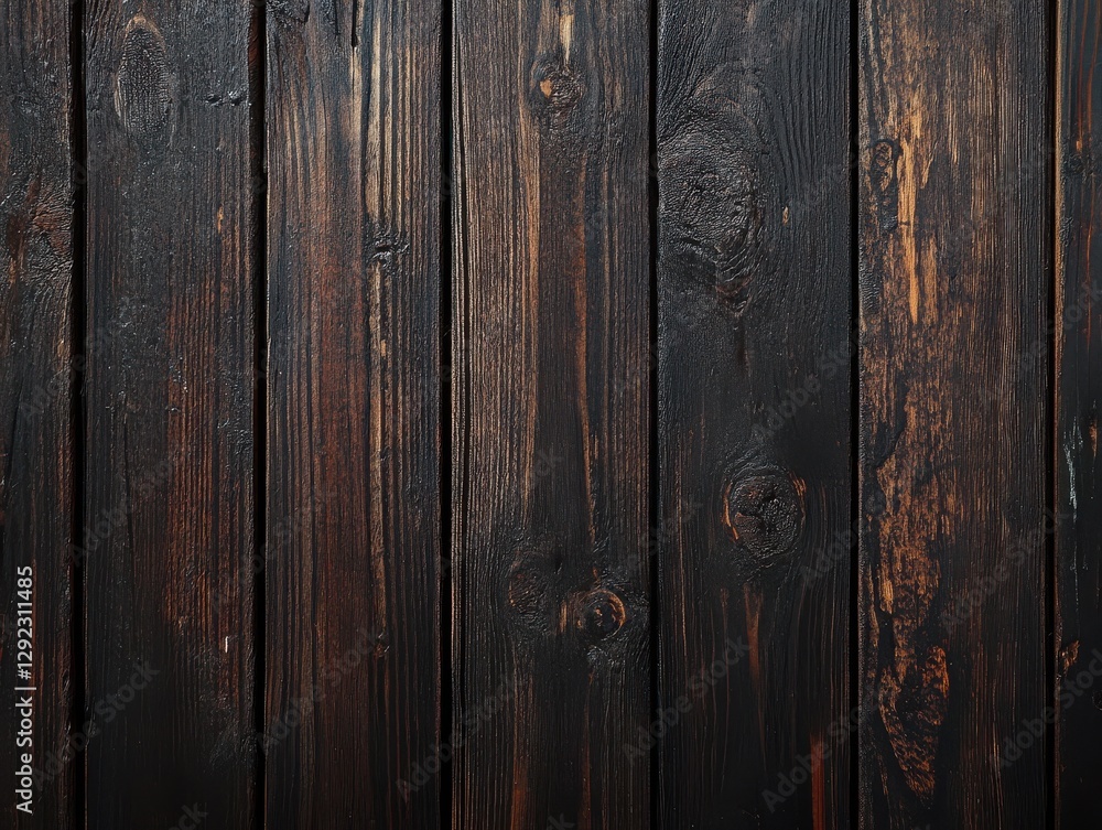 Fototapeta premium Dark Wood Texture Background for Elegant Designs 