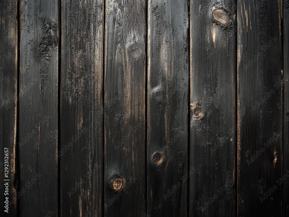 Obraz premium Dark Wood Texture Background for Elegant Designs 