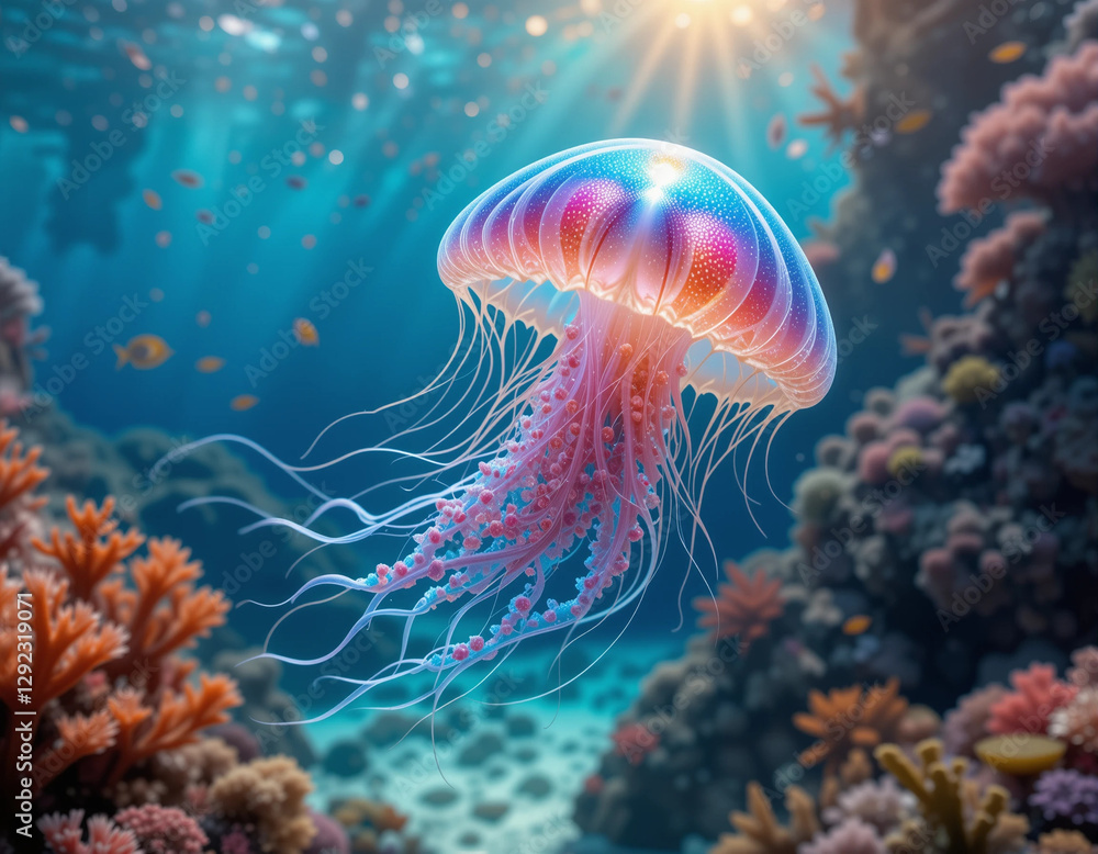 Ethereal Drifters: The Enchanting World of Jellyfish Ethereal Drifters: The Enchanting World of Jellyfish