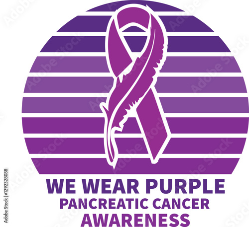 Pancreatic cancer ribbon, purple ribbon, Pancreatic cancer awareness ribbon Pancreatic, In This Family Nobody Fights Alone, purple ribbon, ribbon Pancreatic, Pancreatic, cancer awareness, Pancreatic c