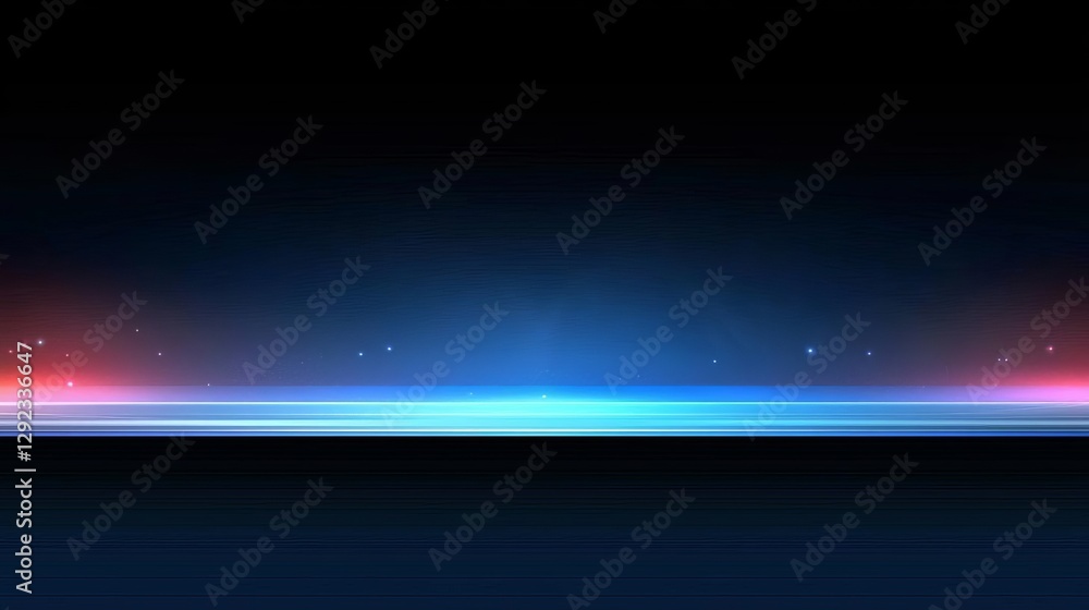 Obraz premium Empty black studio room