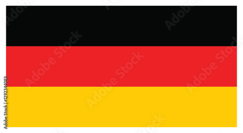 Rectangle Germany Flag Europe Country