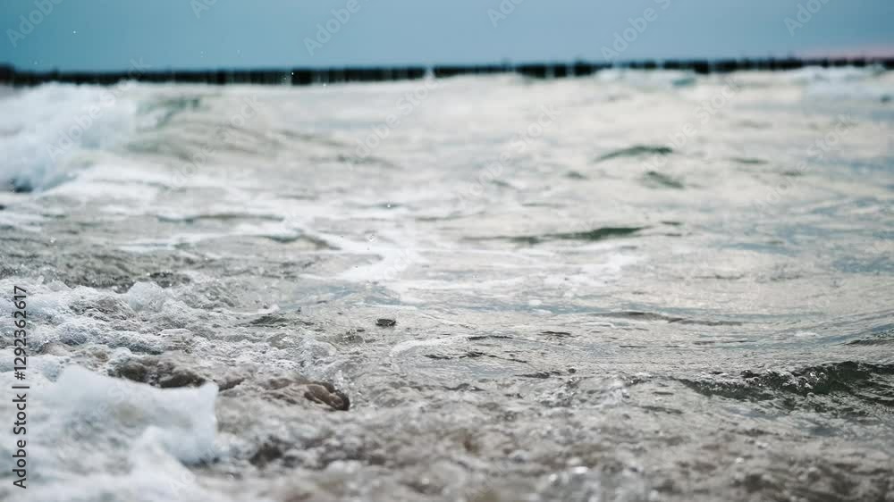 Amazing Waves Of The Northern Sea Foaming In Slow Motion Amazing Waves Of The Northern Sea Foaming In Slow Motion