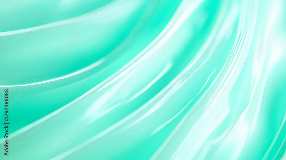 Fototapeta premium Pastel mint abstract background for elegant and calm atmosphere in design projects