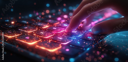 Futuristic Keyboard Interface for Hyper Personalization in Marketing and Business Solutions