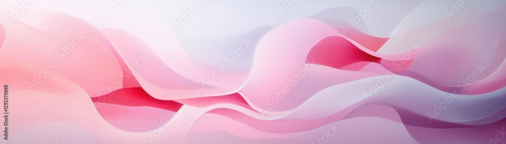Abstract Pink Fabric Texture Background Soft Wave Drape Design Abstract Pink Fabric Texture Background Soft Wave Drape Design