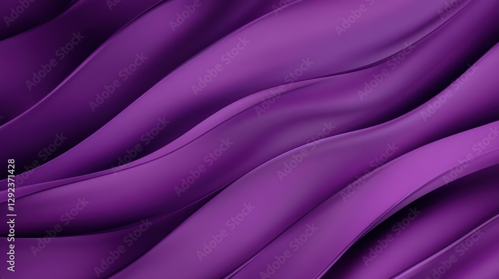 Obraz premium Abstract Purple Waves Background: Elegant and Luxurious Texture