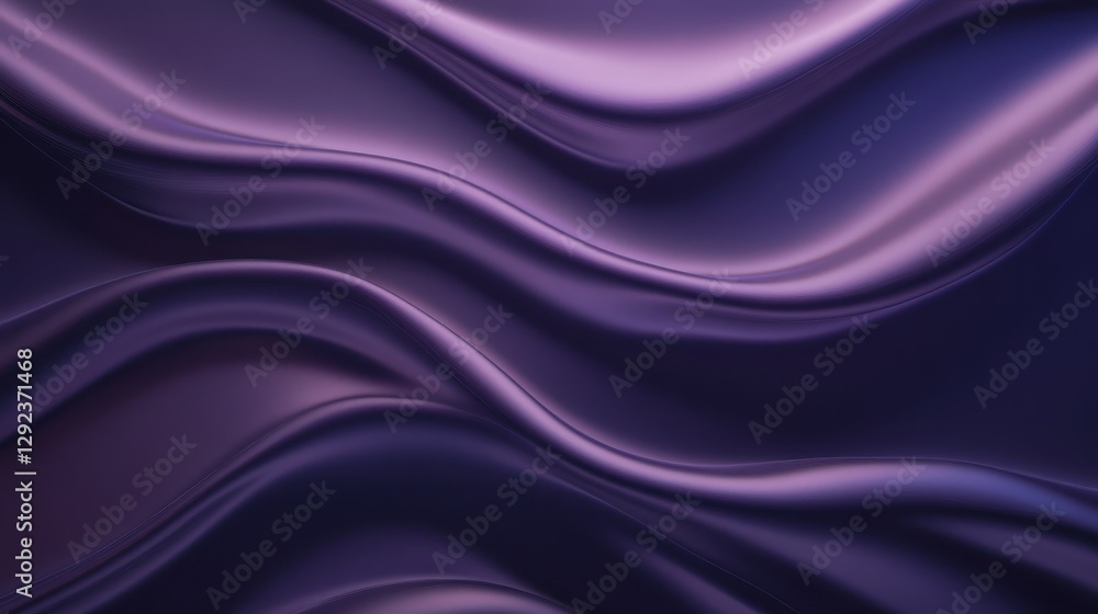 Abstract Purple Waves: Smooth Flowing Texture Background Abstract Purple Waves: Smooth Flowing Texture Background