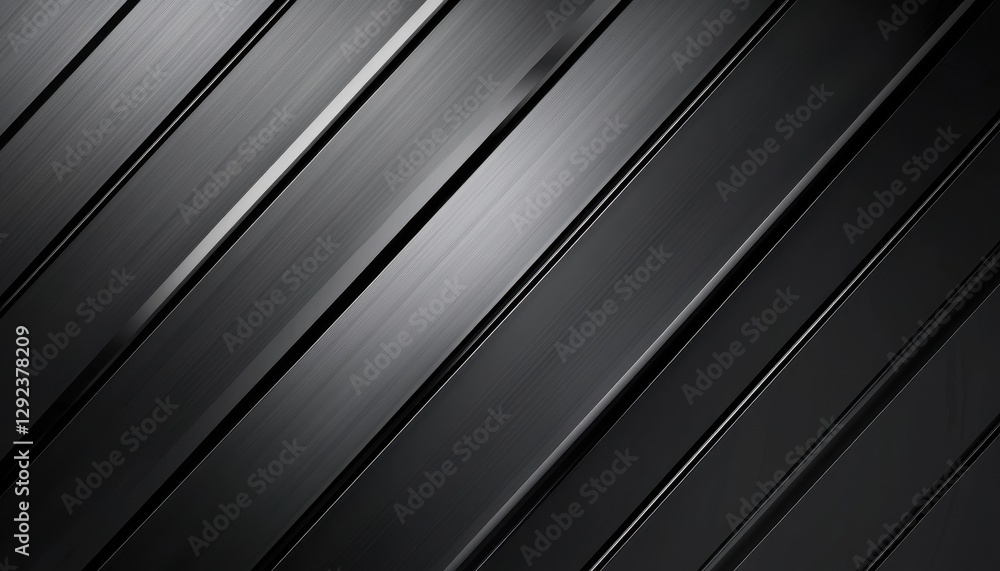 Obraz premium Abstract Black and Gray Diagonal Lines Texture Background