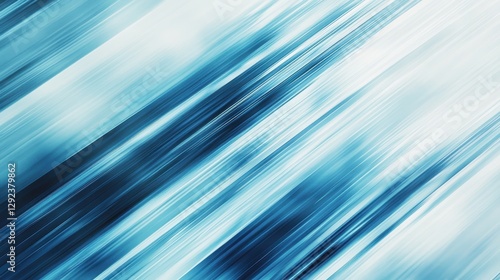 Abstract Blue Diagonal Streaks Background, Dynamic Motion Texture