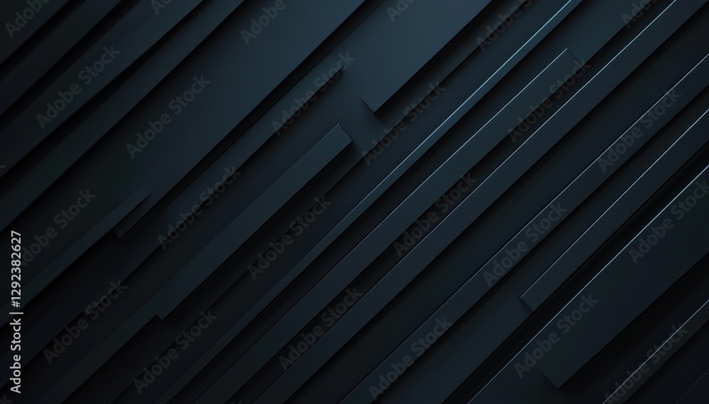 Obraz premium Abstract Dark Geometric Pattern with Diagonal Lines and Shapes