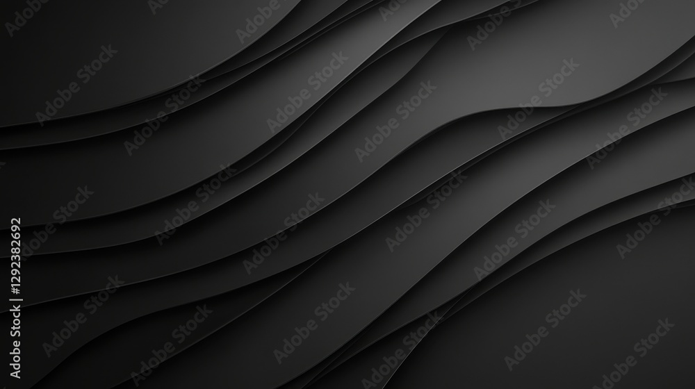 Abstract Dark Grey and Black Wave Background Texture Abstract Dark Grey and Black Wave Background Texture