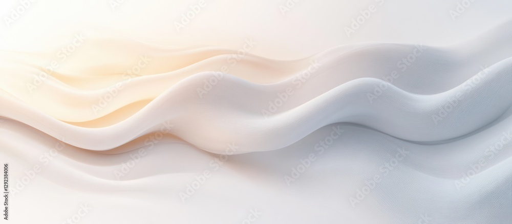 Minimalist Abstract Waves Smooth Gradient Organic Pattern 3D Rendering Minimalist Abstract Waves Smooth Gradient Organic Pattern 3D Rendering