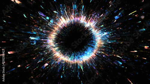 Abstract Sun Burst