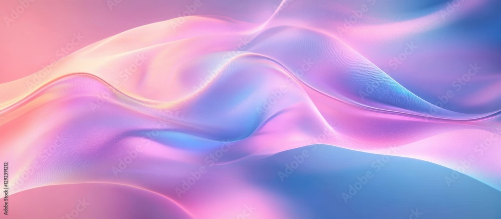 Abstract Dreamy Background with Fluid Curves in Pastel Pink and Blue Tones Abstract Dreamy Background with Fluid Curves in Pastel Pink and Blue Tones