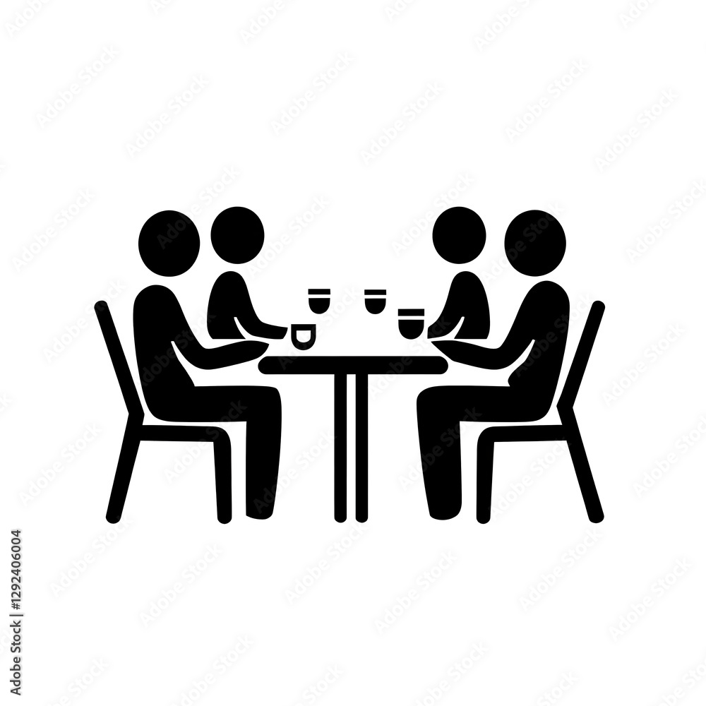 Meeting icons on white and transparent background, PNG. Meeting icons on white and transparent background, PNG.