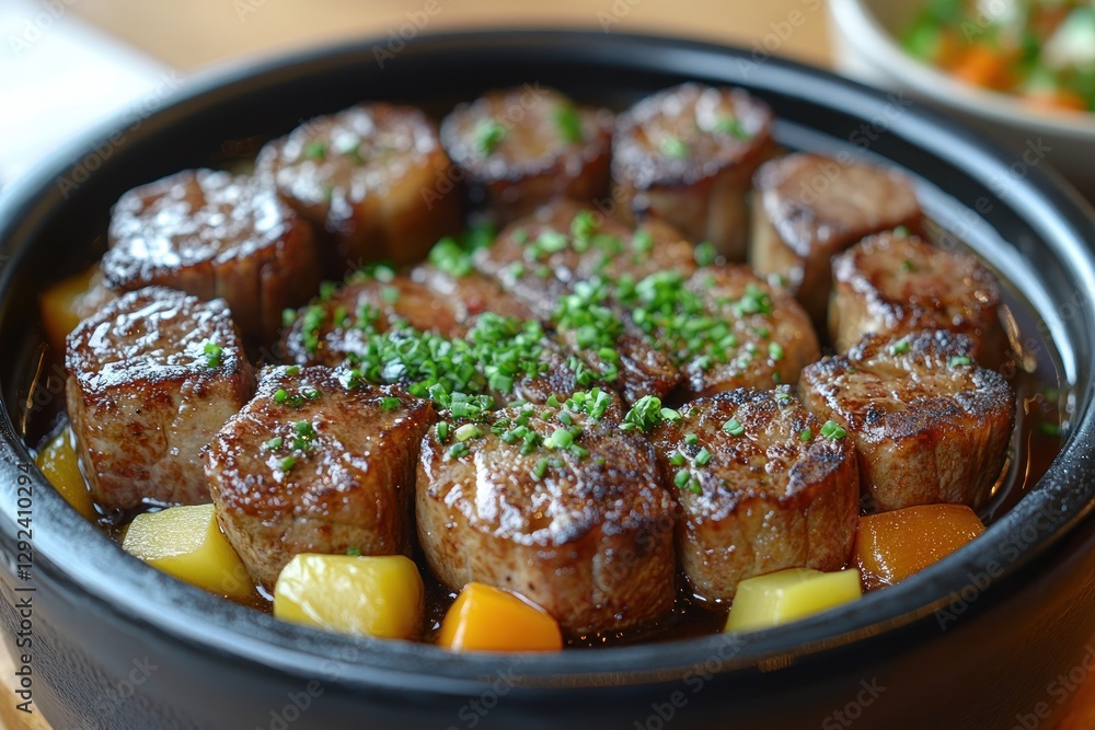 Braised Beef Rolls in Dutch Oven with Fresh Herbs Braised Beef Rolls in Dutch Oven with Fresh Herbs