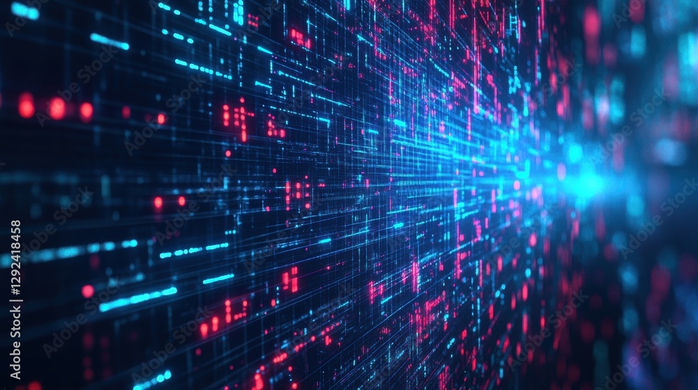 Innovative perspectives in digital environment abstract art & data visualization Innovative perspectives in digital environment abstract art & data visualization