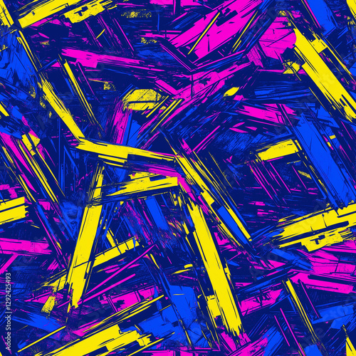 Colorful Abstract Geometric Pattern Design

